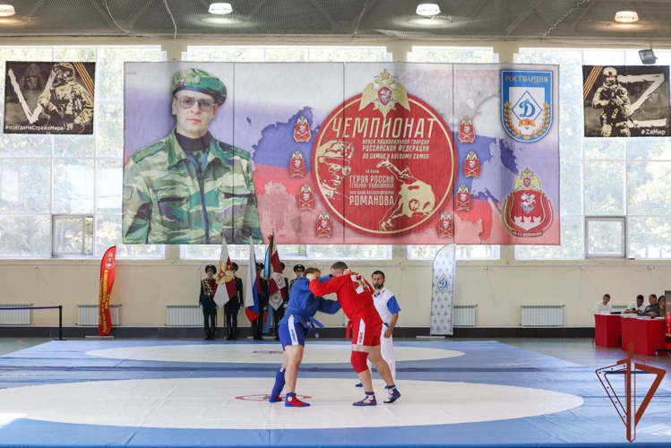 Росгвардейцы из Луганска стали призерами чемпионата войск по самбо и боевому самбо